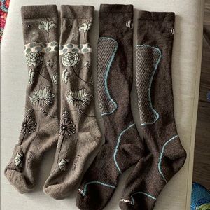 Smartwool Ski/Boot Socks - Med (2 pairs)